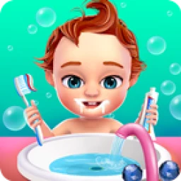 Sweet Newborn Baby Girl: Daycare & Babysitting Fun のアイコン